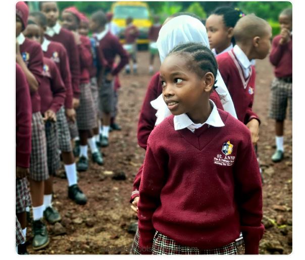 Students at St Anne School