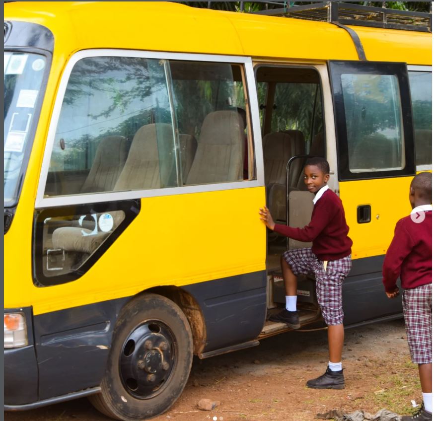 St Anne School Bus